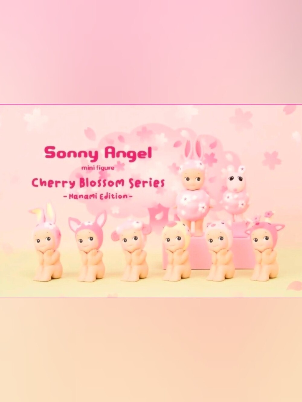 Authentic Sonny Angel Hanami Cherry Blossom Series - 1 Blind Box